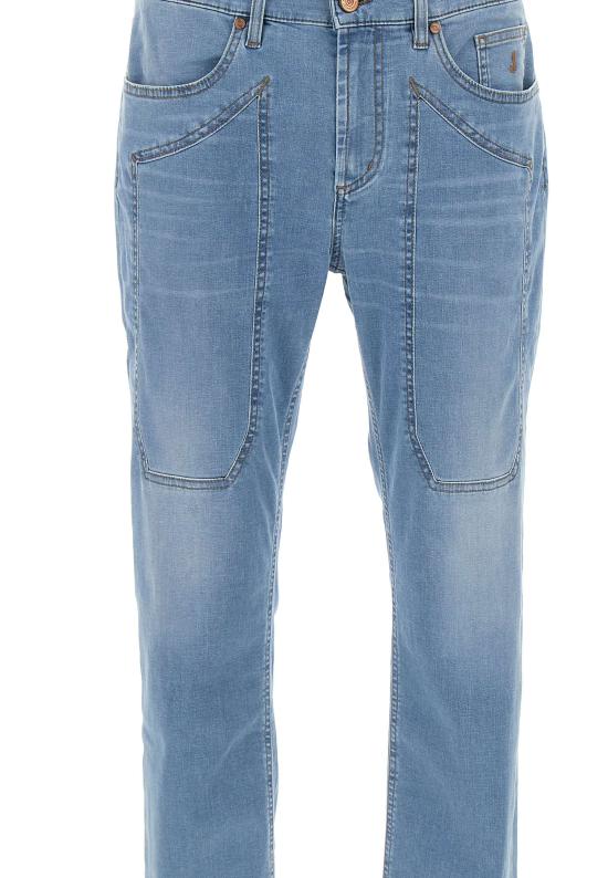 25SS 제커슨 스트레이트 팬츠 JOHN001 DENI036D006 LIGHT BLUE - JECKERSON