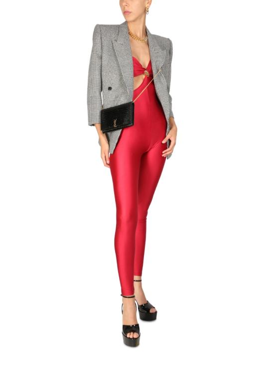 25SS 생로랑 점프수트 700742 Y7E096501 RED - SAINT LAURENT