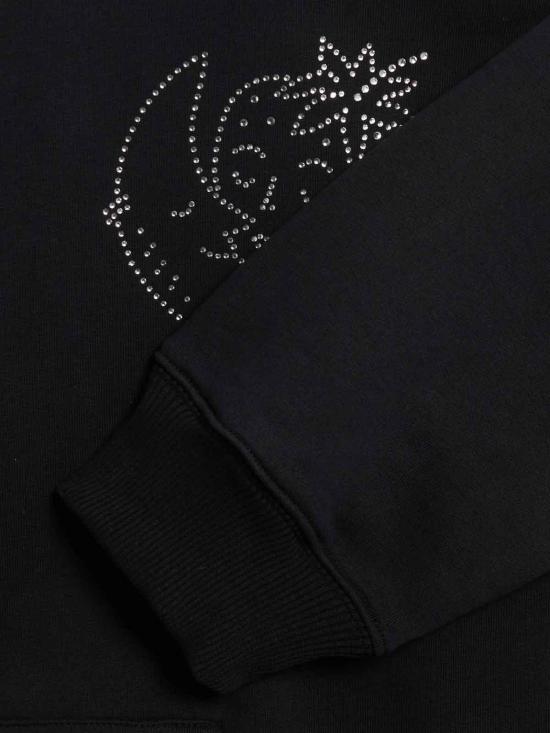  스카이하이팜 후드 티셔츠 SHF06T0411 Black - SKY HIGH FARM