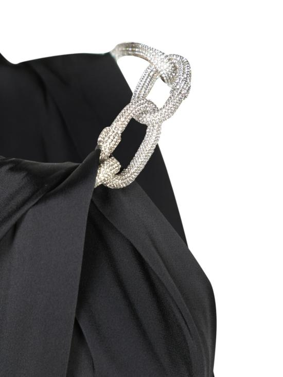 25SS 스텔라 맥카트니 원피스 6A0479 3FU302 1000 Black - STELLA MCCARTNEY