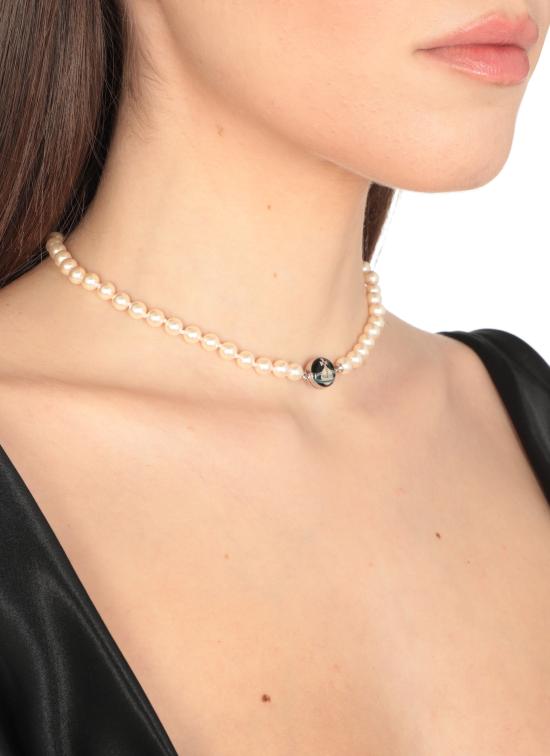 25SS 비비안웨스트우드 팔찌 63030020 02P145 IMP145 Ivory - VIVIENNE WESTWOOD