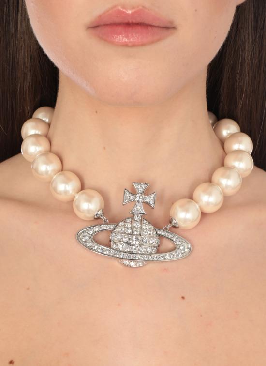 25SS 비비안웨스트우드 팔찌 63010110 02P226 CNP226 Silver - VIVIENNE WESTWOOD