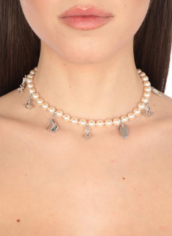 25SS 비비안웨스트우드 팔찌 63010131 02P103P103 Ivory - VIVIENNE WESTWOOD