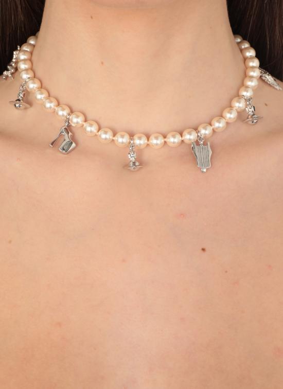 25SS 비비안웨스트우드 팔찌 63010131 02P103P103 Ivory - VIVIENNE WESTWOOD