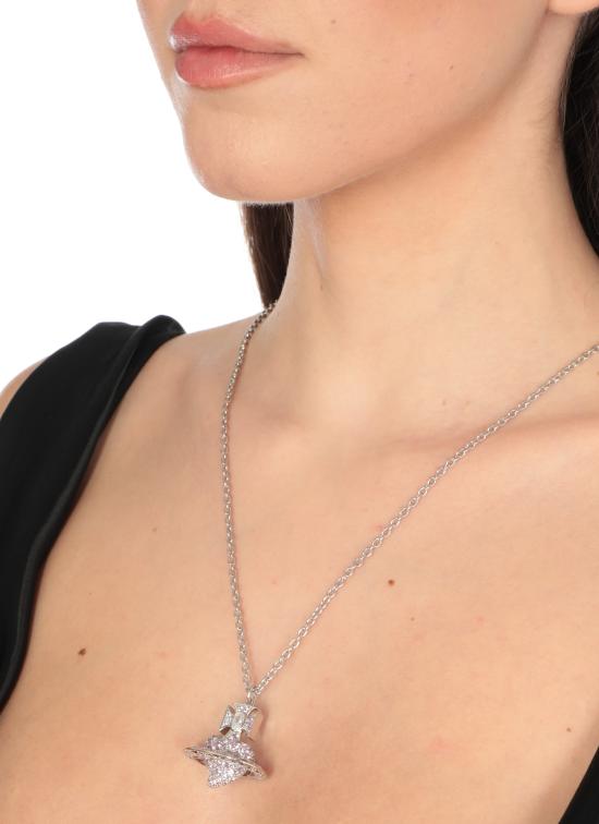 25SS 비비안웨스트우드 목걸이/팬던트 630203FZ 02P621P621 Silver - VIVIENNE WESTWOOD