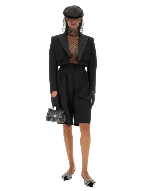 25SS 돌체앤가바나 스트레이트 팬츠 FTC77T FU21EN0000 BLACK - DOLCE & GABBANA