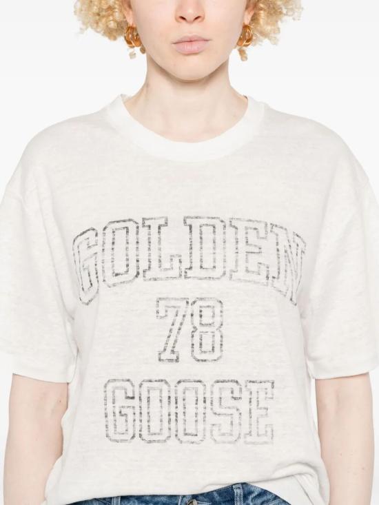 25SS 골든구스 반팔 티셔츠 GWP01874P00189111421 DOM - GOLDEN GOOSE