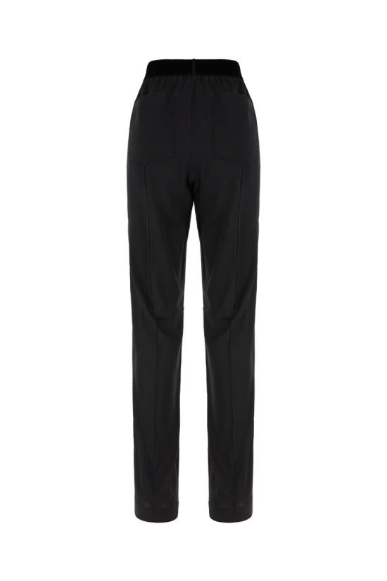 25SS 톰포드 스트레이트 팬츠 PAW397FAX881LB999 Black - TOMFORD