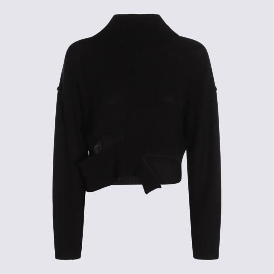 25FW MM6 메종마르지엘라 터틀넥 S52HA0285M13044900 Black