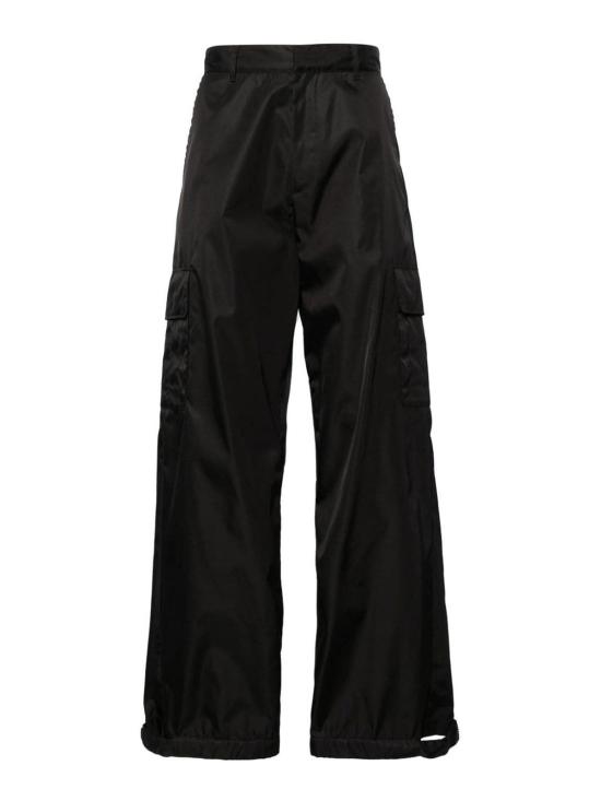  오프화이트 스트레이트 팬츠 OMCF037C99FAB0031010 Black