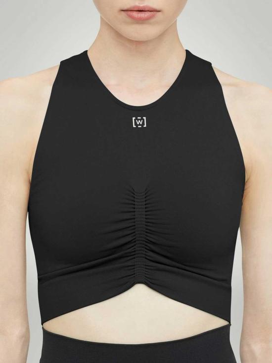  월포드 민소매 티셔츠 571607005 Black - WOLFORD