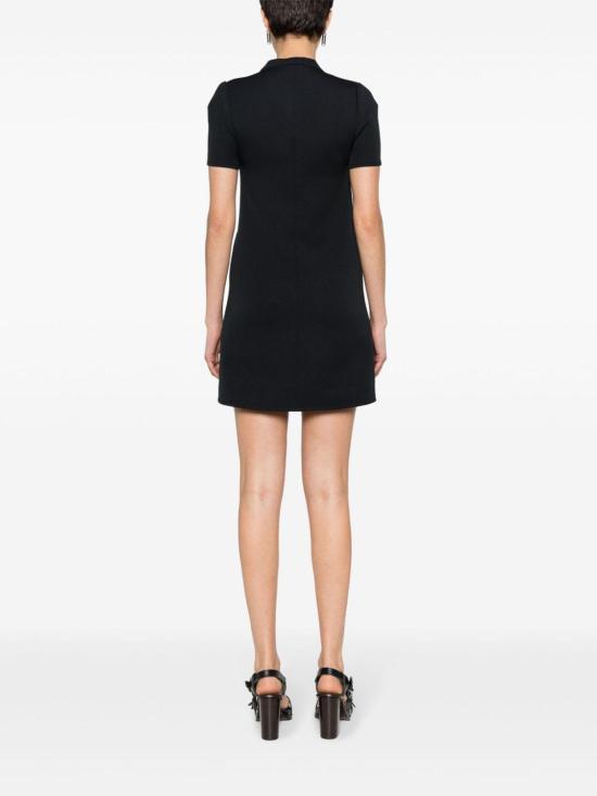  쿠레쥬 미디 원피스 124CRO370PL00079999 Black - COURREGES