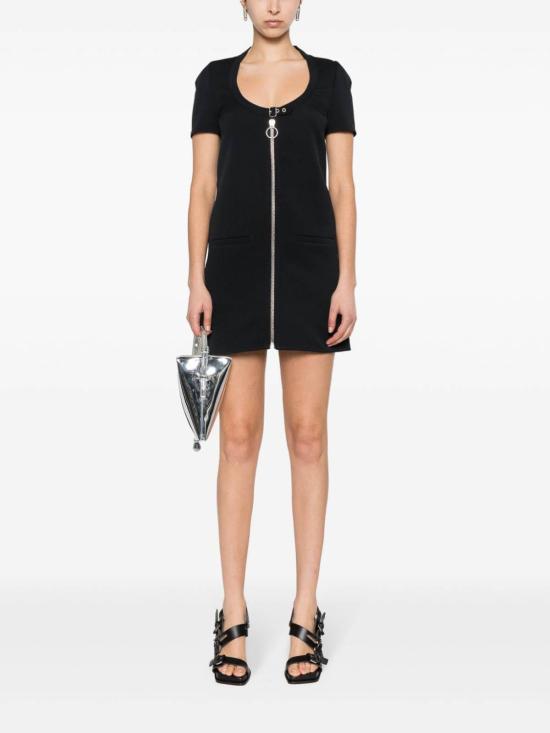  쿠레쥬 미디 원피스 124CRO370PL00079999 Black - COURREGES