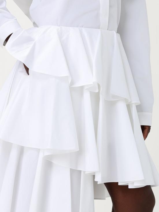 25SS 알라이아 스커트 AA9J2313T611A 000 White - ALAIA