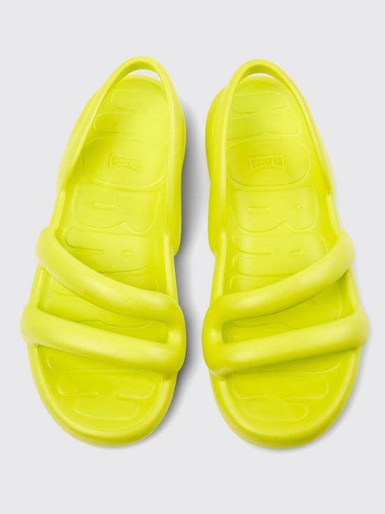 25SS 캠퍼 샌들 K100957 012 KOBARAH FLAT 0 Yellow - CAMPER