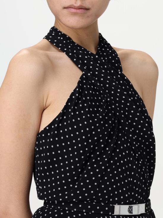 25SS 랄프 로렌 롱 원피스 253963733001 BLACK CREAM Black - RALPH LAUREN