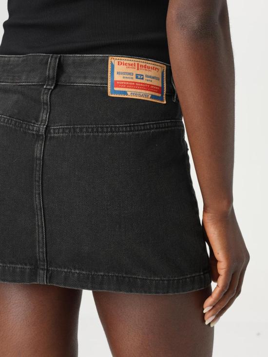 25SS 디젤 숏 스커트 A0493509I35 02 Black - DIESEL