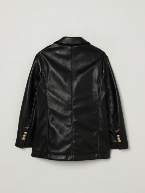 25FW [키즈] 발망 캐주얼 자켓 BW2P94A0165 930OR Black - BALMAIN