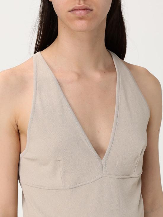 25FW 막스마라 민소매 티셔츠 2511361313600 007 Coffee - MAX MARA