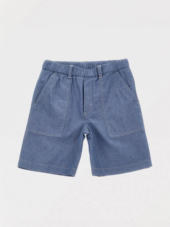 25FW [키즈] 몽클레어 쇼츠/버뮤다 2B00010596RS 715 Blue