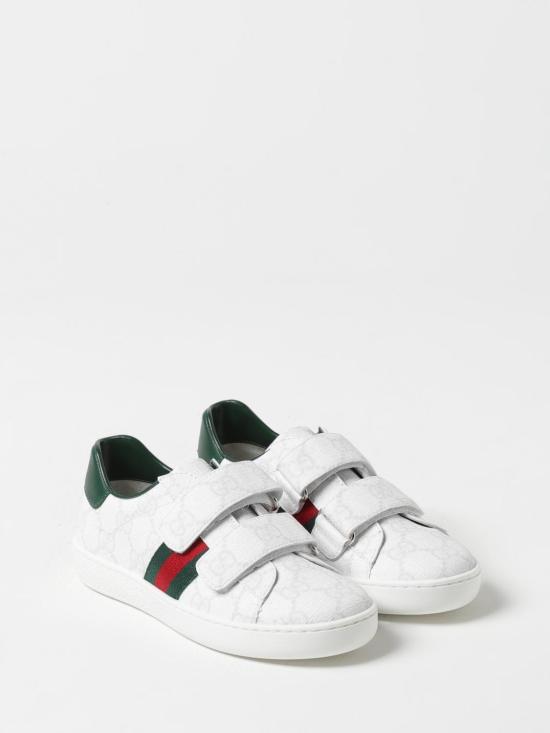 25FW [키즈] 구찌 스니커즈 463090FAEG6 9048 White - GUCCI