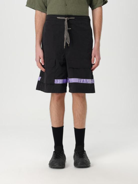 25SS 캐피탈 숏팬츠 K2406SP233 BLACKXPURPLE Black