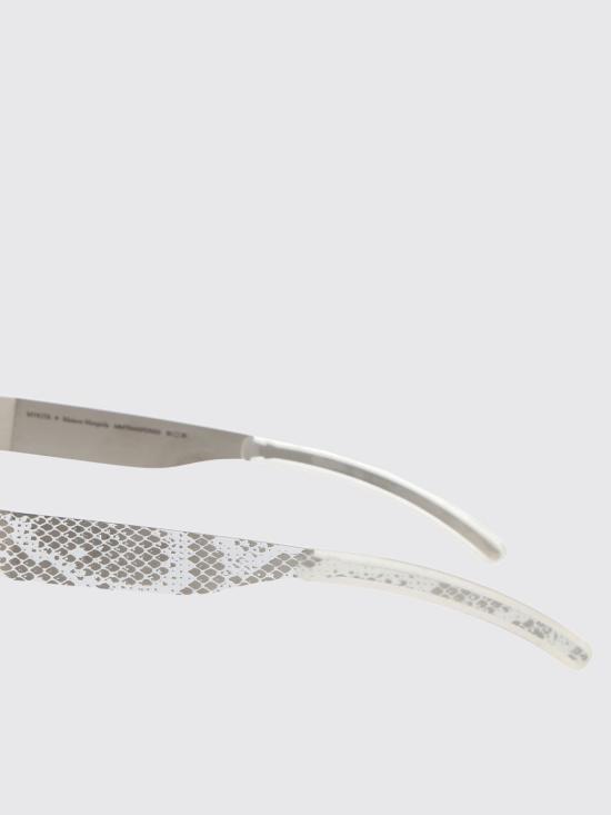 25FW 마이키타 선글라스 MMTRANSFER003 241 White - MYKITA