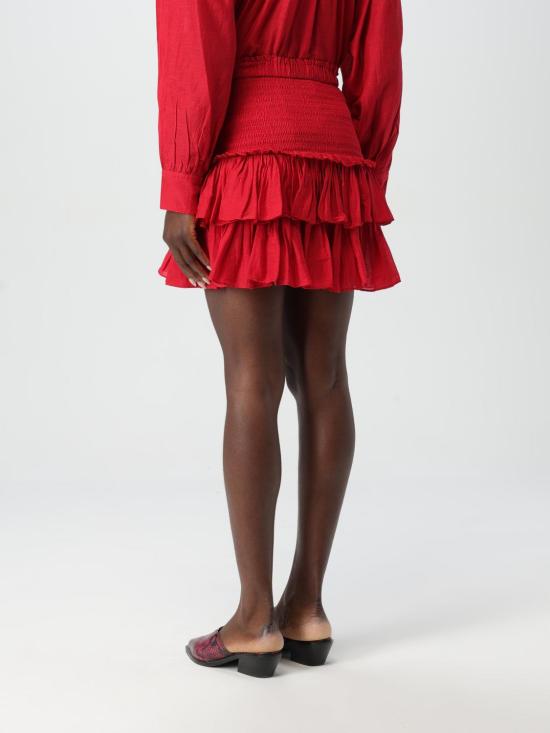 25SS 이자벨마랑에뚜왈 스커트 JU0022FCB3J04E 70RD Red - ISABEL MARANT ETOILE