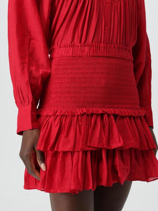 25SS 이자벨마랑에뚜왈 스커트 JU0022FCB3J04E 70RD Red - ISABEL MARANT ETOILE
