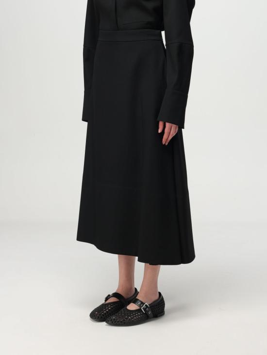 25SS 질샌더 스커트 J04MA0005J40003 001 Black - JIL SANDER