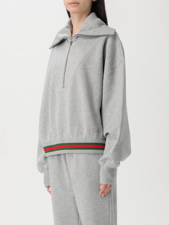 25SS 구찌 스웨터 794632XJG08 1056 Grey - GUCCI