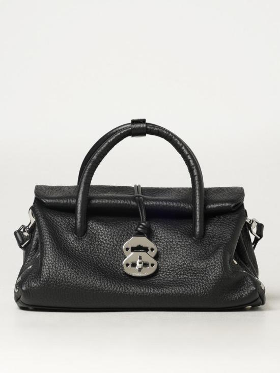 25FW 자넬라토 토트백 0687501120000SMALL Z0001 Black