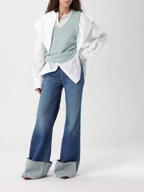 25FW 마르지엘라 베스트 S51FB0078M13099 545 Green - MAISON MARGIELA