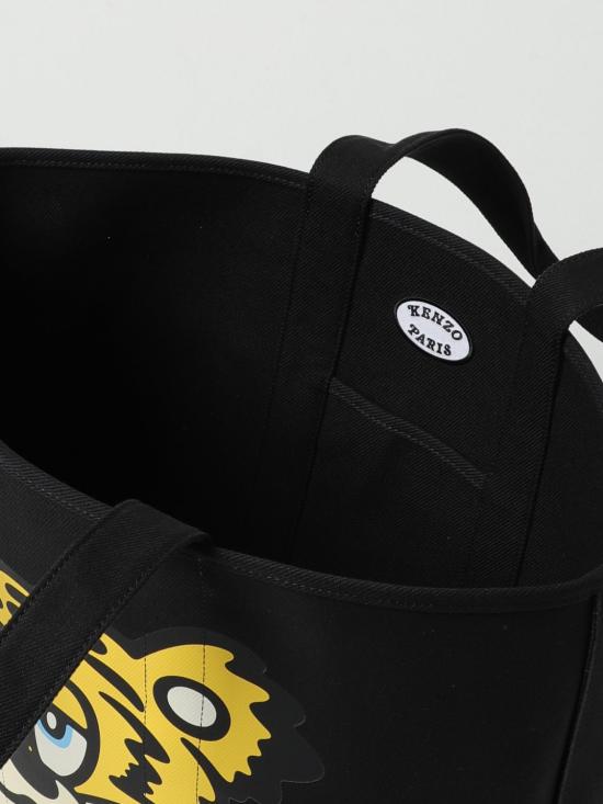 25SS 겐조 토트백 FF58SA911F35 99 Black - KENZO