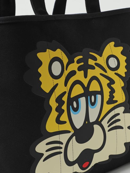 25SS 겐조 토트백 FF58SA911F35 99 Black - KENZO