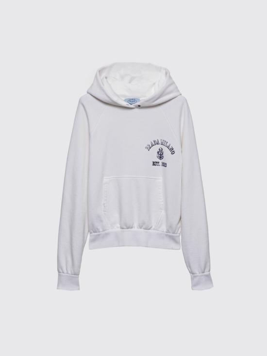 25FW 프라다 스웨터 13471316V4 F0009 White