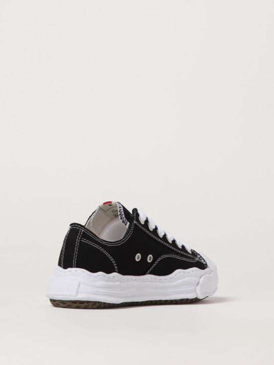 26SS 메종 미하라 야스히로 행크 OG 솔 캔버스 로우탑 A05FW702 Black - MAISON MIHARA YASUHIRO