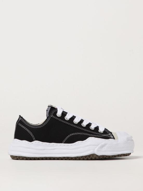 26SS 메종 미하라 야스히로 행크 OG 솔 캔버스 로우탑 A05FW702 Black