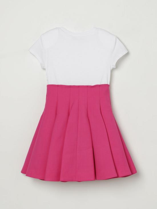 25FW [키즈] 발망 원피스 BW1D21I0196 50LBC Fuchsia - BALMAIN