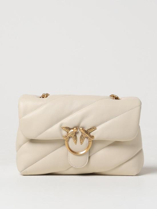 25FW 핑코 숄더백 100038A0F2 Z14Q White