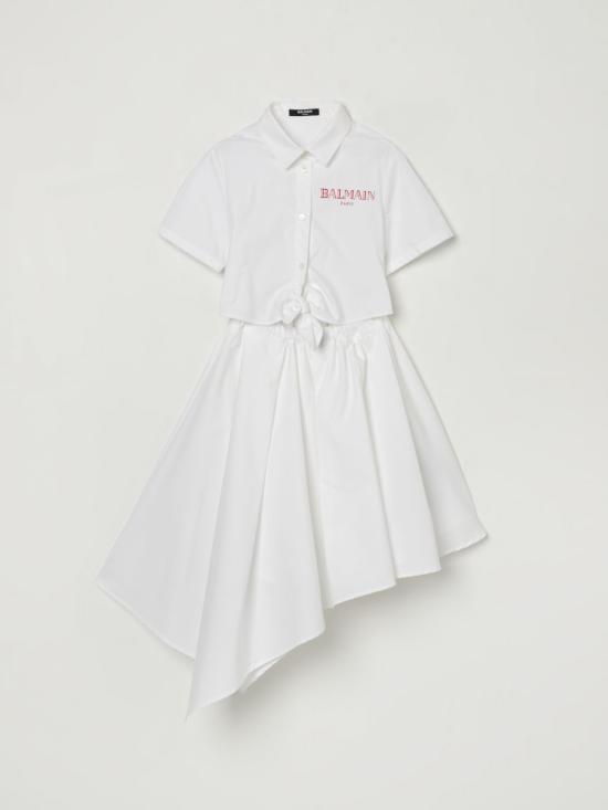 25FW [키즈] 발망 원피스 BW1D01P0479 100RO White