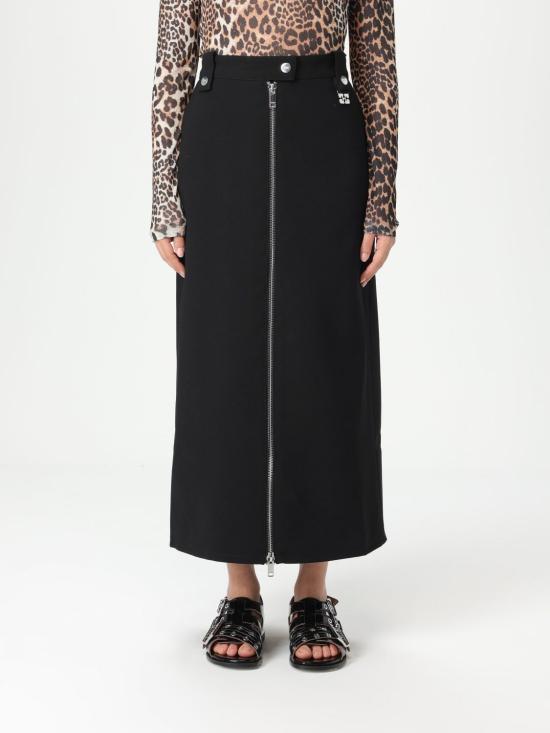 25SS 가니 스커트 W0240 099 Black