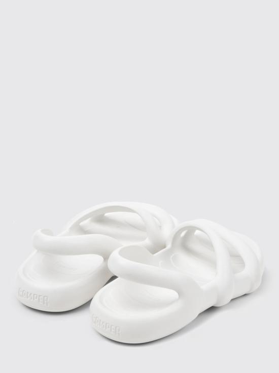 25SS 캠퍼 샌들 K201856 003 KOBARAH FLAT WIDE 0 White - CAMPER