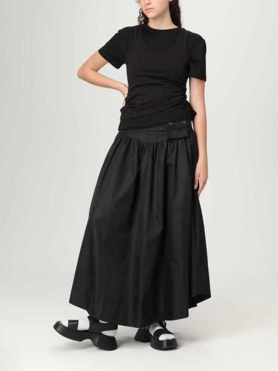 25SS 가니 스커트 W0656 099 Black - GANNI