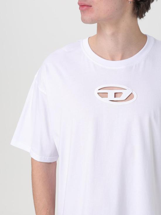 25FW 디젤 반팔 티셔츠 A151800NIAX 100 White - DIESEL