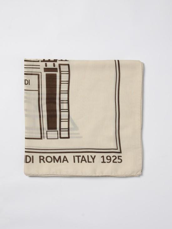 25SS 펜디 머플러/스카프 FXS323ATVC F0EXT White