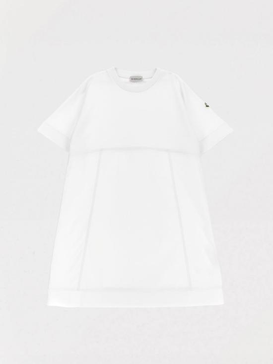 25FW [키즈] 몽클레어 원피스 8I0001289AKM 034 White