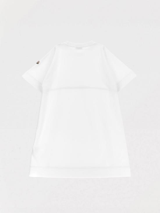 25FW [키즈] 몽클레어 원피스 8I0001289AKM 034 White - MONCLER