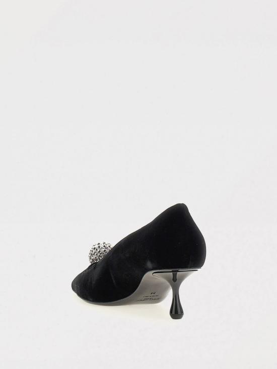 25SS 지미추 힐/펌프스 ORBPUMP50IQB BLACKCRYSTAL Black - JIMMY CHOO