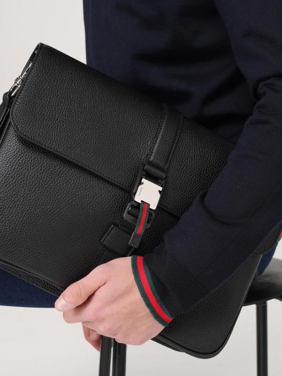 25SS 구찌 브리프케이스 816755AAEF6 1042 Black - GUCCI